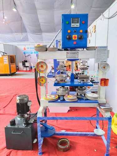 Blue-White Hydraulic Advance Technology Paper Plate Making Machine