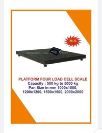 Honeywell Brand Electronic Four Loadcell Platform Scale Capacity Range: Kg  Kilograms (kg)