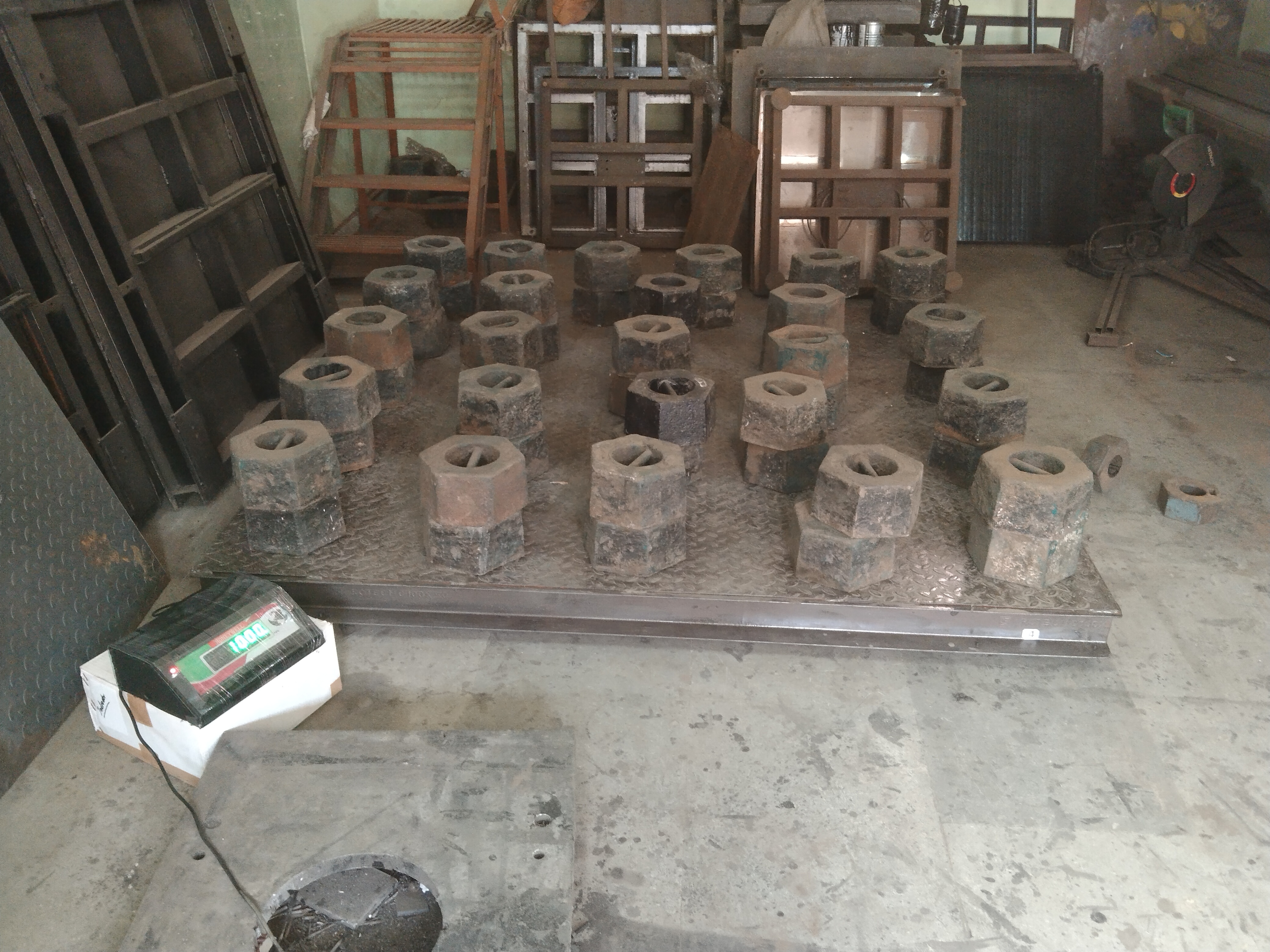 HONEYWELL Brand Electronic Four Loadcell Platform Scale