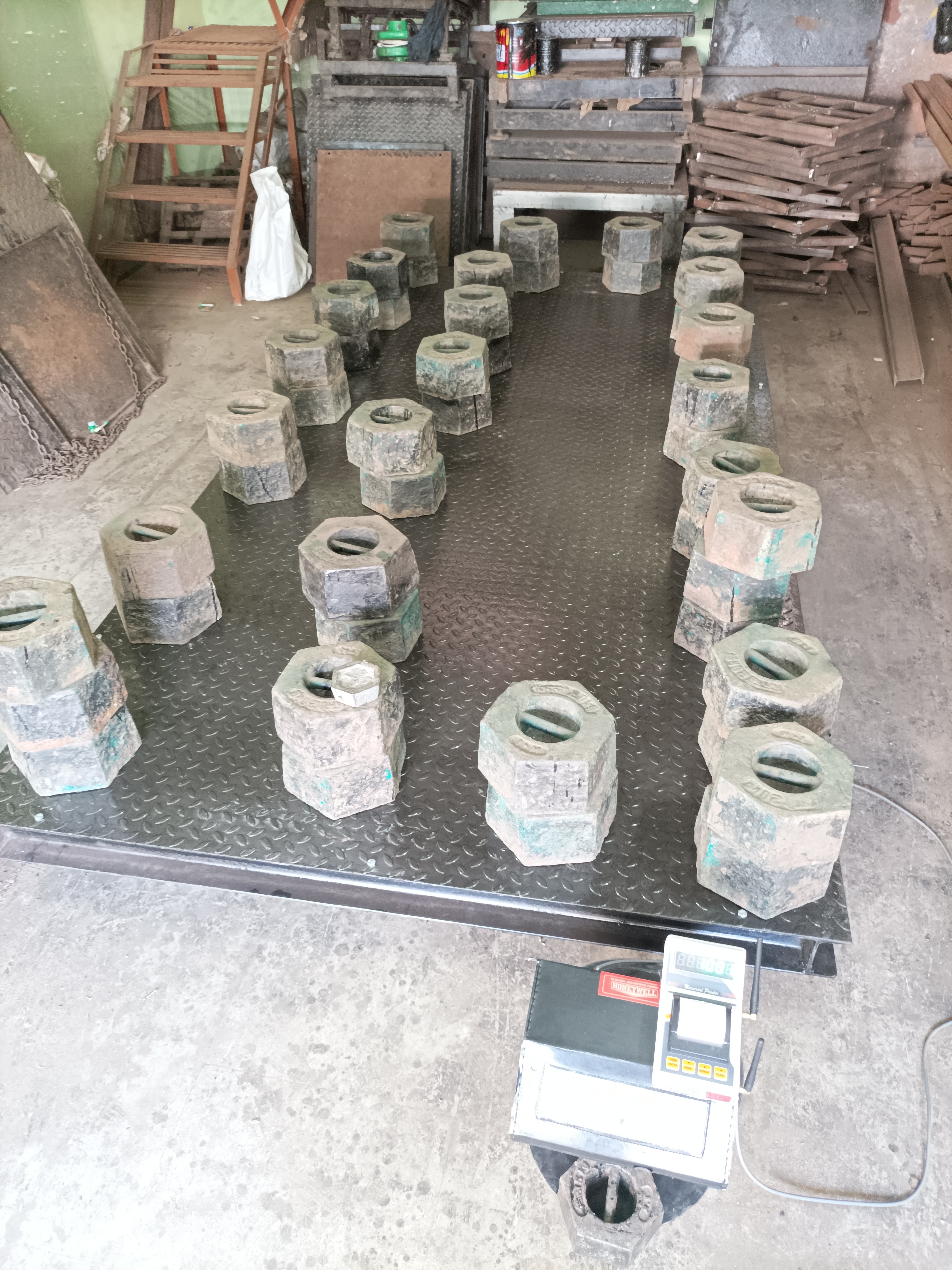 HONEYWELL Brand Electronic Four Loadcell Platform Scale