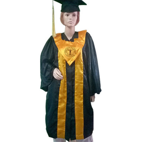 Black And Yellow Vip Convocation Uniforms