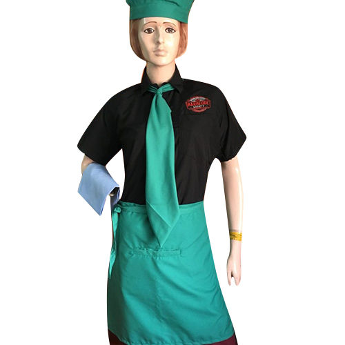 Black Service Staff Uniforms Gender: Unisex