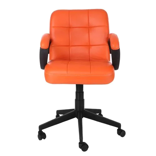 Durable Orange Mid Back Executive Chair