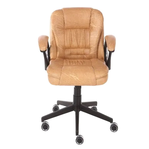 Peach Ergonomic Tilting Cushion Chair