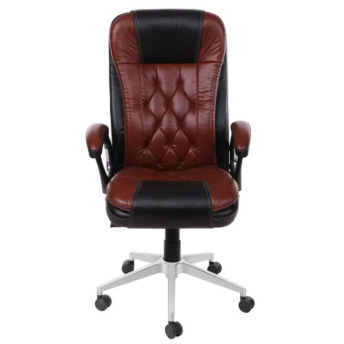 Brown Leather Office Chair