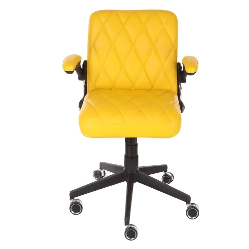 Leatherette Yellow High Back Office Chair at Best Price in New Delhi