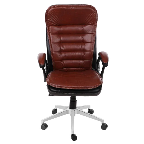 Brown Low Back Office Chair
