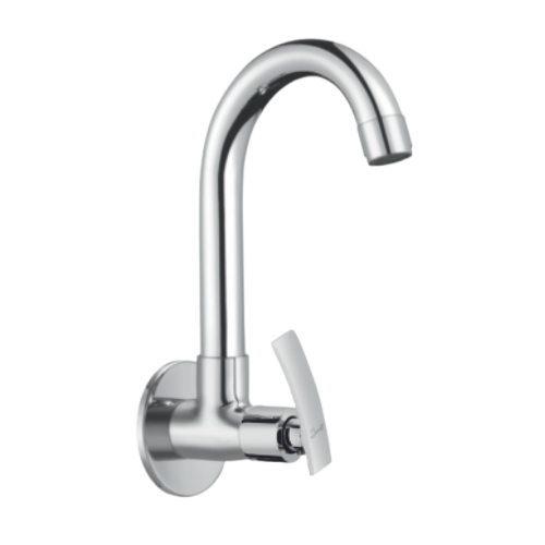 SINK COCK WITH SWINGING SPOUT AMZE