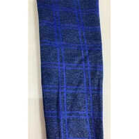 Discat Check Fabric - 42 Inches Long, Blue Plain Texture | Washable, 34''s Yarn Count, Perfect for Textiles