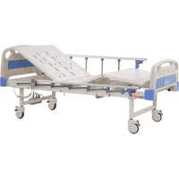 White-blue Electric Hospital Fowler Bed