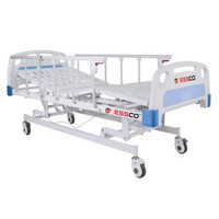 White-Blue 3 Function Electric Bed