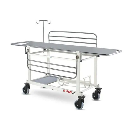 Mild Steel Patient Stretcher Trolley