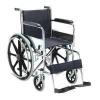 Powder Coated Mag Wheel Foldable Wheelchair