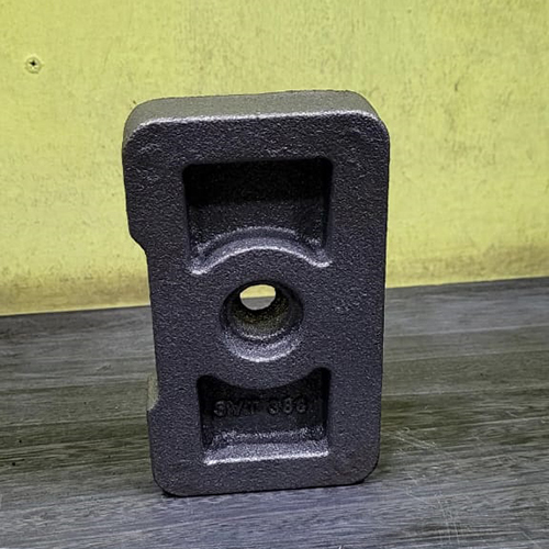 Sproidical Graphite Iron H Bracket - Iron Material, Polished Surface Finishing | Durable Design, Versatile Application in Various Installations