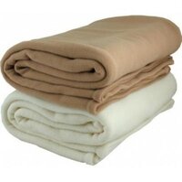 Hotel Fleece Blankets - 100% Polyester, Queen Size, Plain Dyed | Alluring Designs, Soft And Comfortable, Utmost Warmth, Double Stitching, Skin Friendly