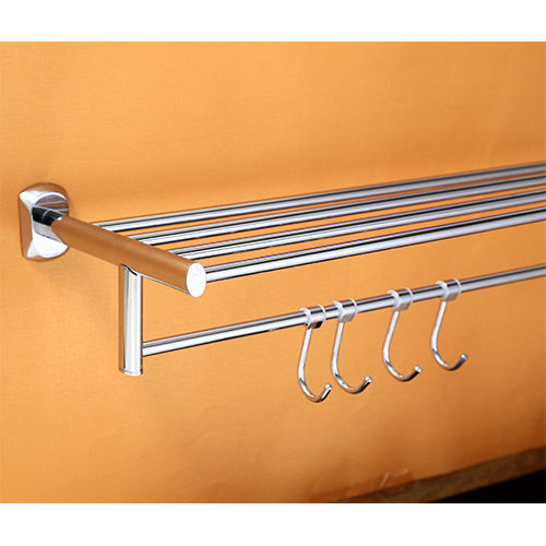 Silver Towel Rack