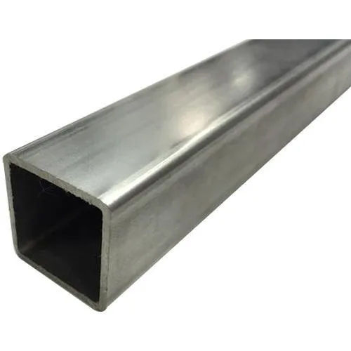 Silver Stainless Steel Square Tube