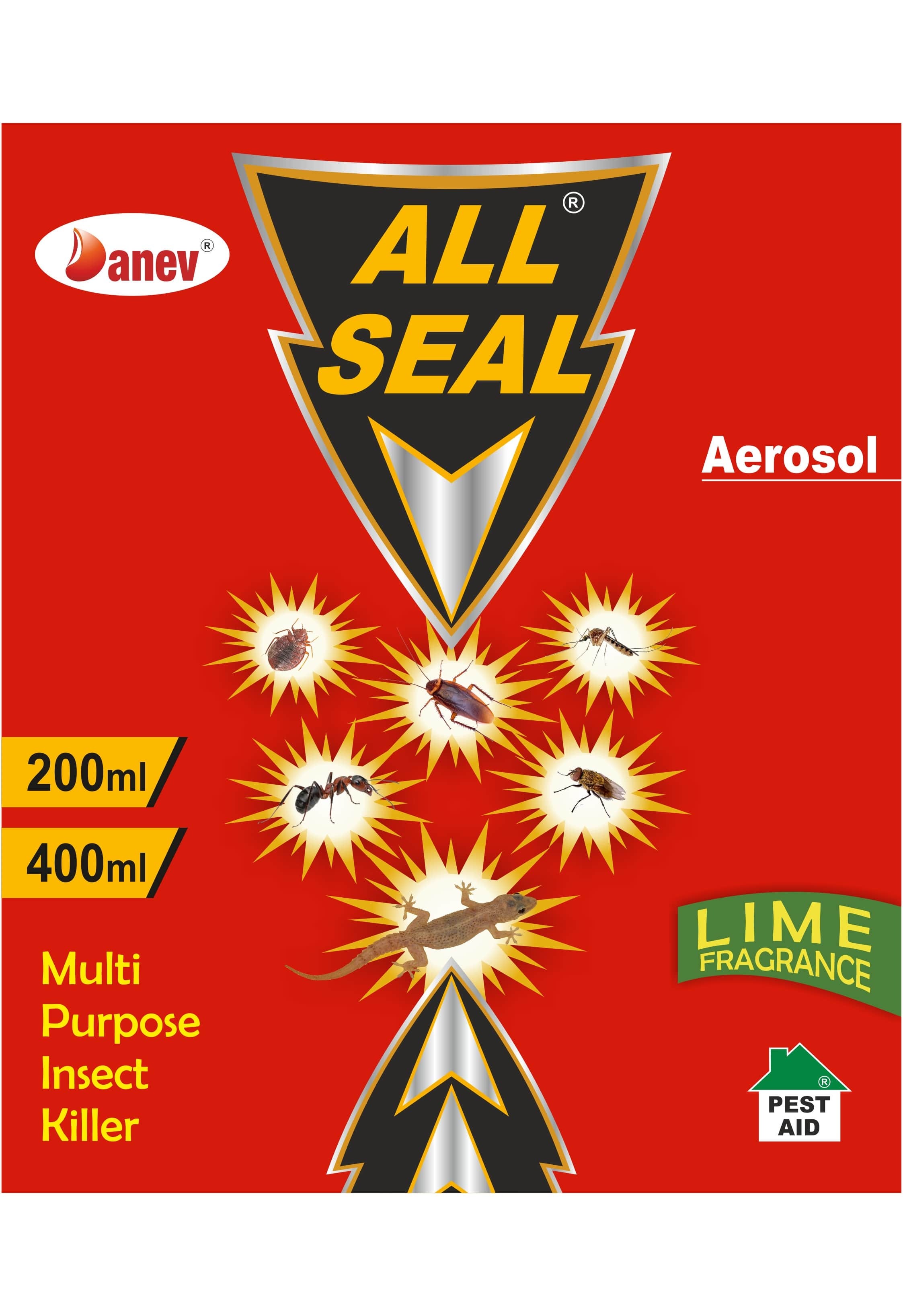 ALLSEAL RED COCKROCH AEROSOL