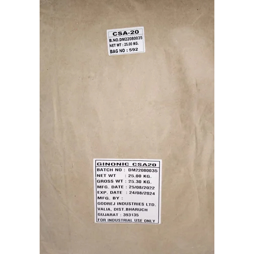 Ginonic Csa 20 Ceteareth - 20