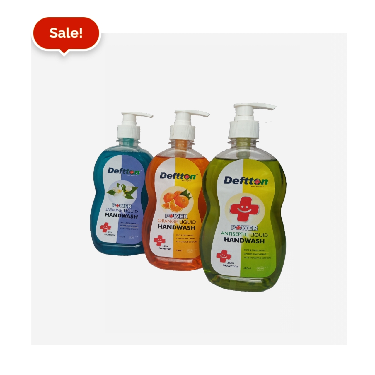 500 ML Deftton Anticeptic Liquid Handwash