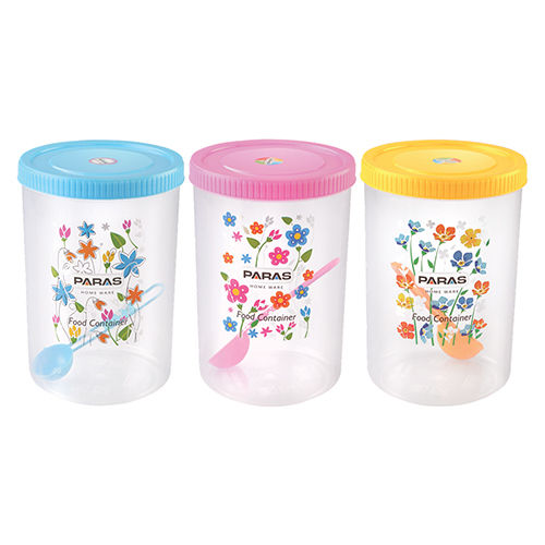 Multicolor Plastic Kitchen Containers