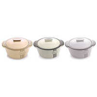 Multicolor Hot Bite Insulated Plastic Casserole