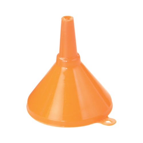 Orange Plastic Funnel