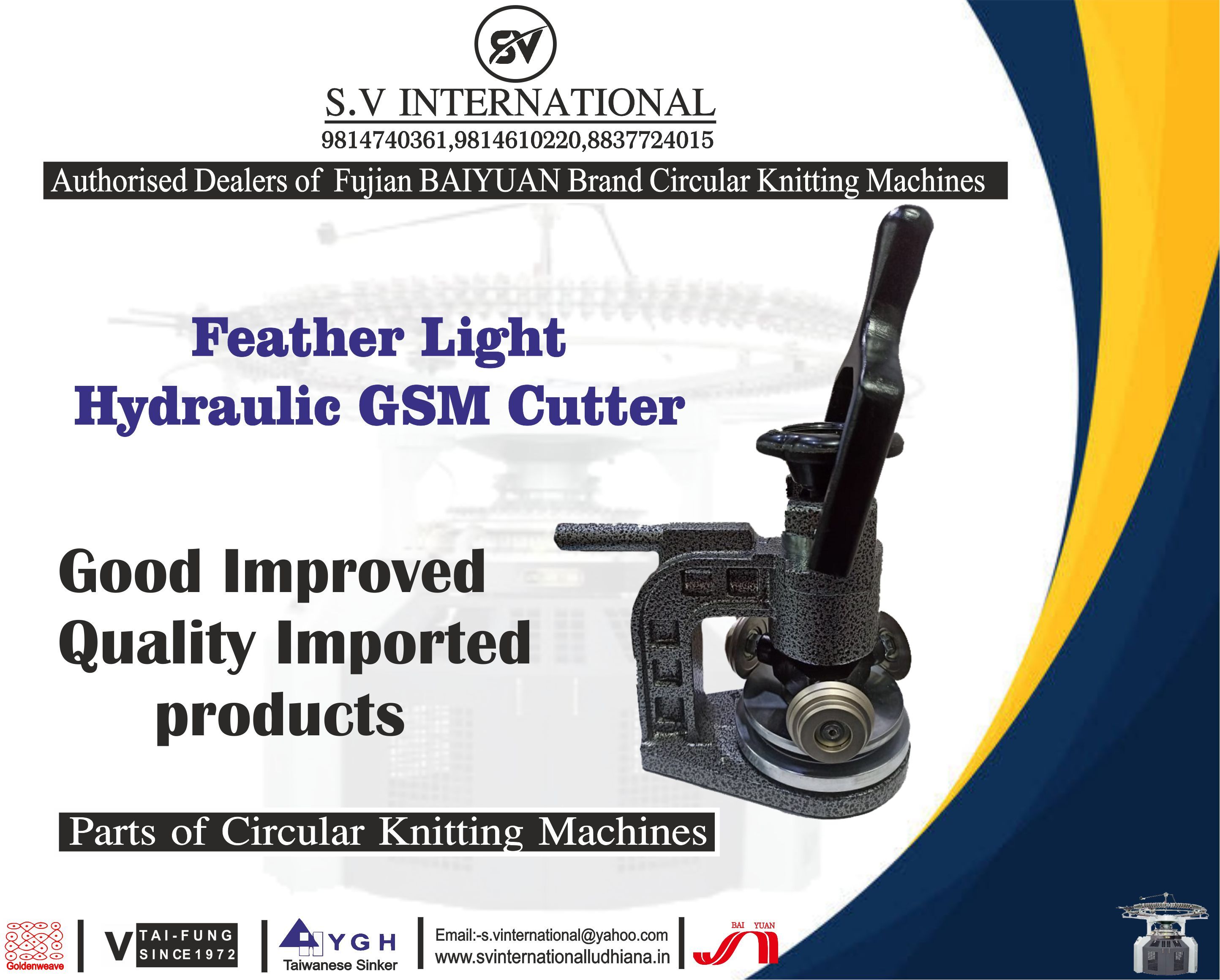 Feather Light (Unbreakable) Hydraulic GSM Cutter