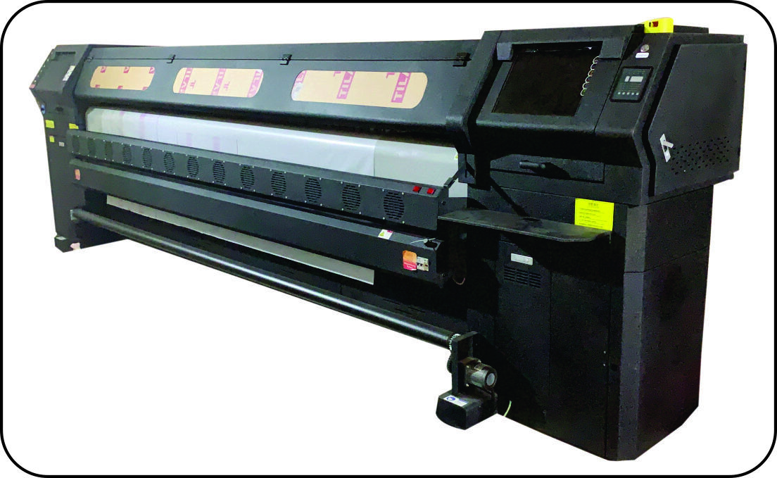C8 Large Format Solvent Flex Printing Machine