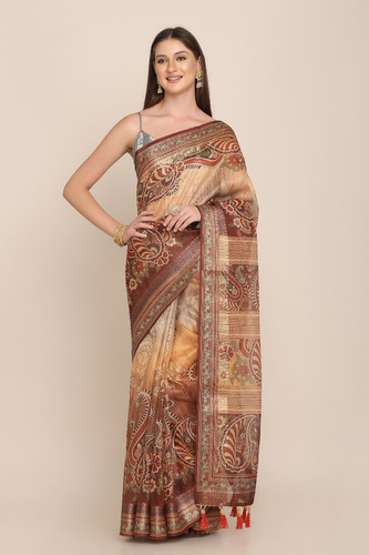 Paisley Print Saree