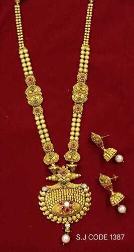 GOLD PLATED LONG SET