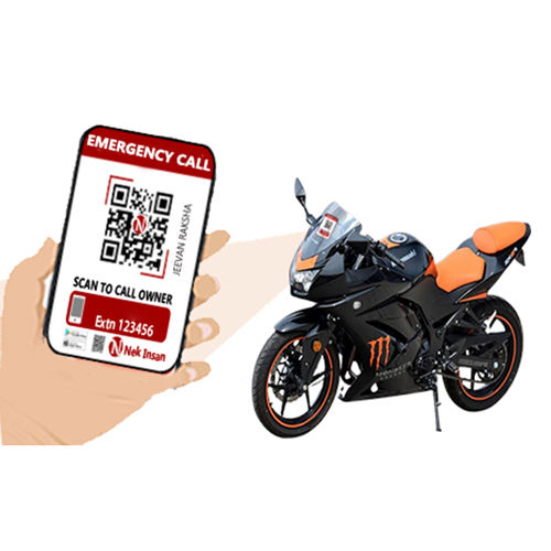 Bike Qr Code Sticker Application: Commercial