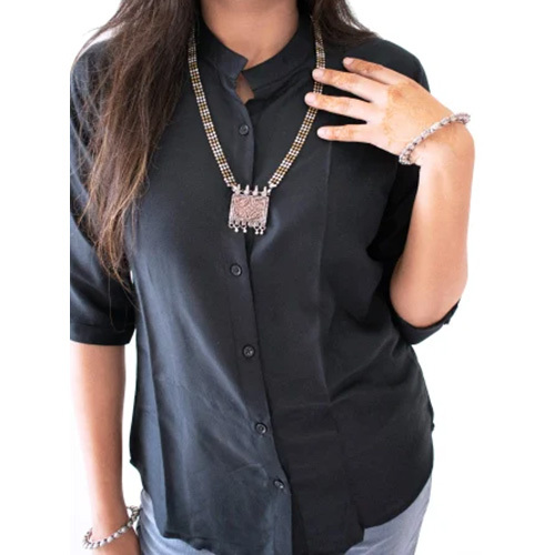 Formal Cotton Shirt - Cotton Material, Customized Size , Washable and Tear Resistant with Elegant Printed Designs