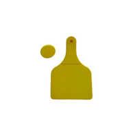 Plastic Ear Tag Large 75 X 115 Mm - Color: Yellow