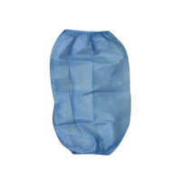 Non Woven Disposable Sleeves - 17 X 6 Inch, Blue Color | Hard Elasticized Design For Better Grip, Medical Grade Non-woven Material
