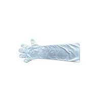 Transparent Vet Hand Gloves- C White 29 Inch Pack Of 100 Pcs