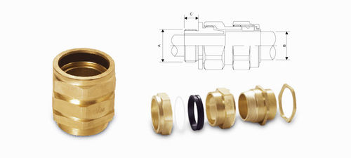 Cw 3 Pt Type Cable Glands Rated Temperature: -20 To +80 Celsius (Oc)