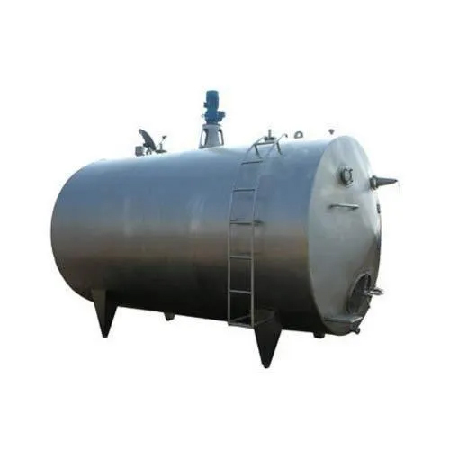 Horizontal Milk Storage Tank