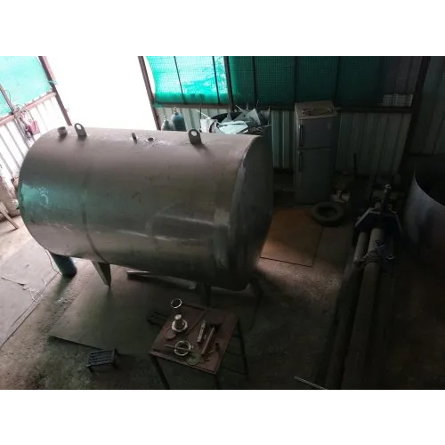 Stainless Steel Horizontal Milk Storage Tank