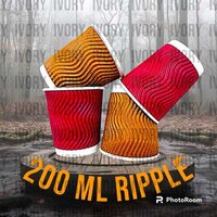 200 ML Ripple Paper Cup