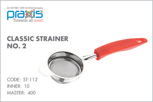 STAINLESS STEEL CLASSIC STRAINER NO. 2