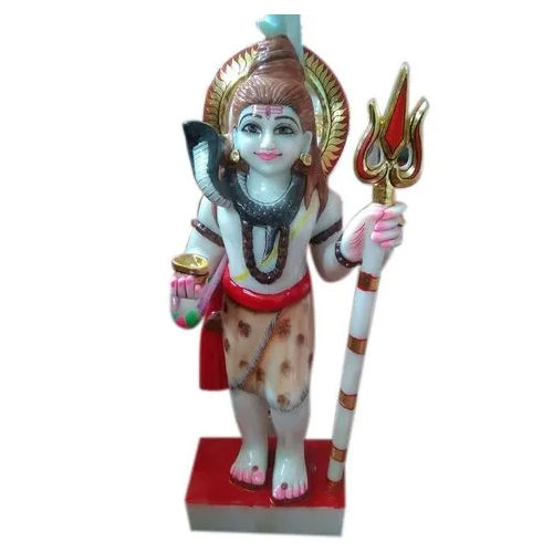 3 ft Lord Shiva Marble Statue