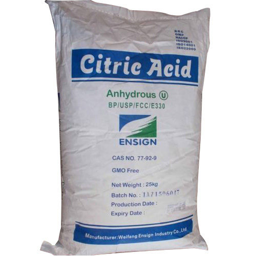 25Kg Anhydrous Citric Acid