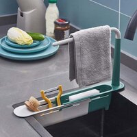 EXPANDABLE KITCHEN DRYING BASKET RACK