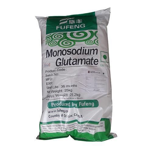 25Kg Monosodium Glutamate Application: Industrial