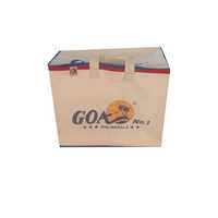 Printed Organic Canvas Bag - Medium Size, White Color | Customized Design With Zip Closure And Sturdy Handles