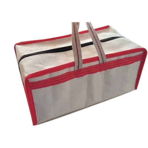 5kg Canvas Bag - Medium Size, White Color | Durable Canvas Material, Ideal for Everyday Use