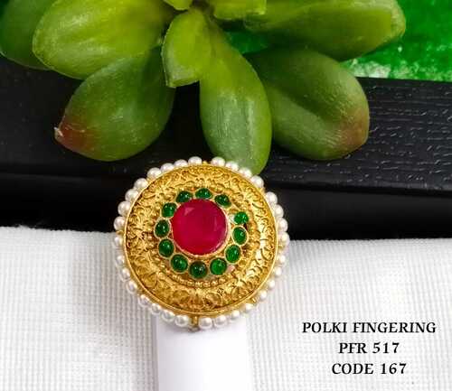 POLKI FINGRRING