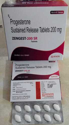 Progesterone Sustained Release Tablets 200 mg