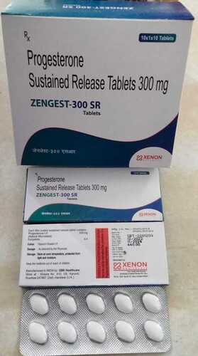 Progesterone Sustained Release Tablets 300 mg